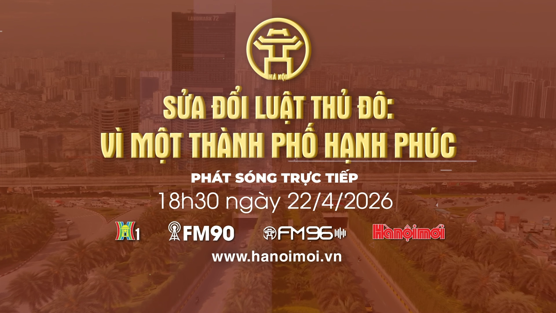 Sửa đổi Luật Thủ đô: Vì một thành phố hạnh phúc